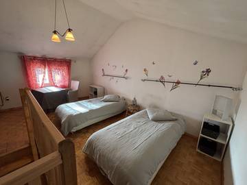 Gîte pour 2 personnes, avec terrasse à Létricourt