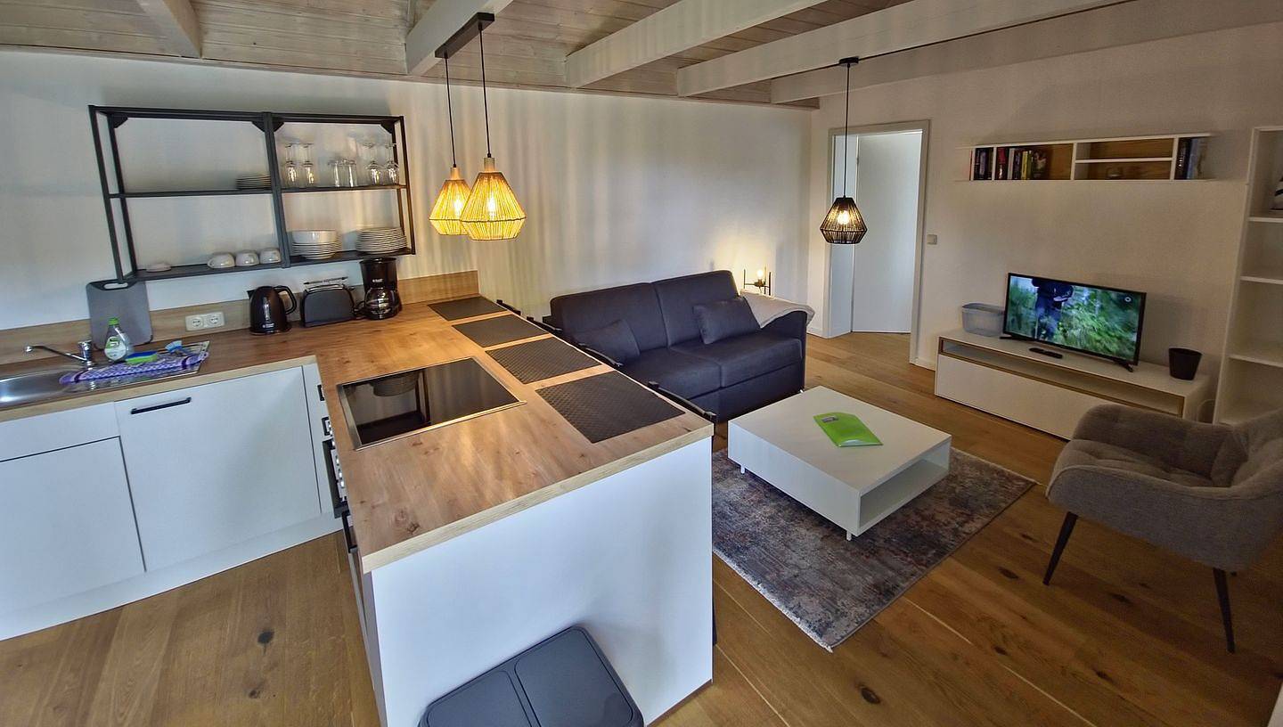 Fewo 3 – Piratenhöhle: Geräumig, hundefreundlich, mit Terrasse & Komfort in Neeberg, Krummin