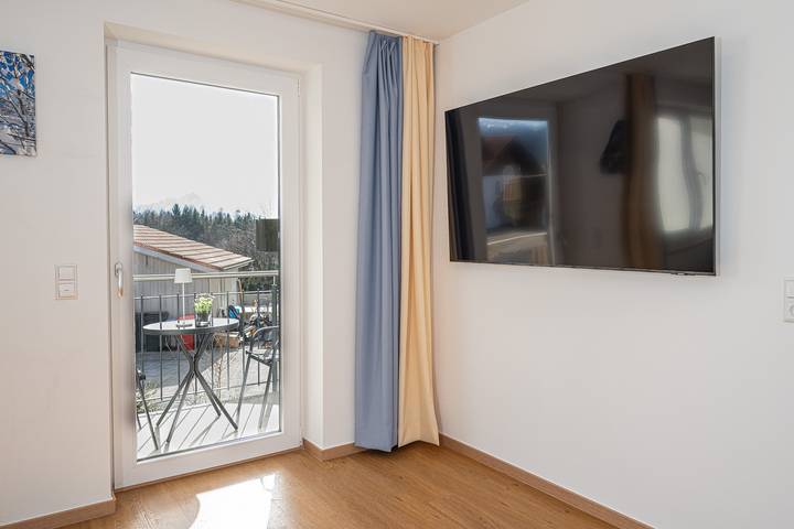 Ferienwohnung für 9 Personen, mit Sauna und Garten sowie Balkon, kinderfreundlich in Halblech - 3