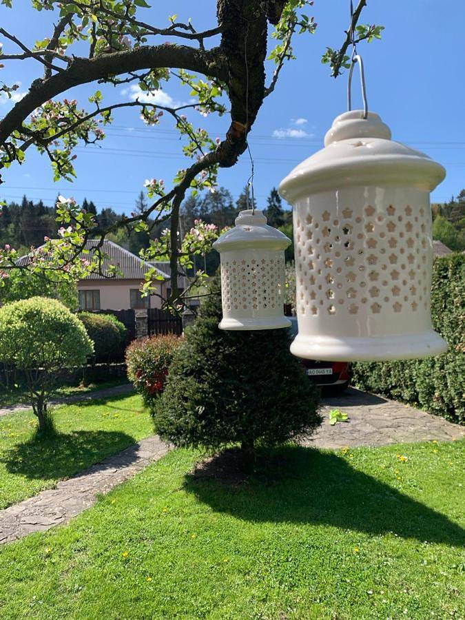 Ferienhaus für 6 Personen, mit Balkon und Terrasse sowie Garten und Ausblick in der Ukraine