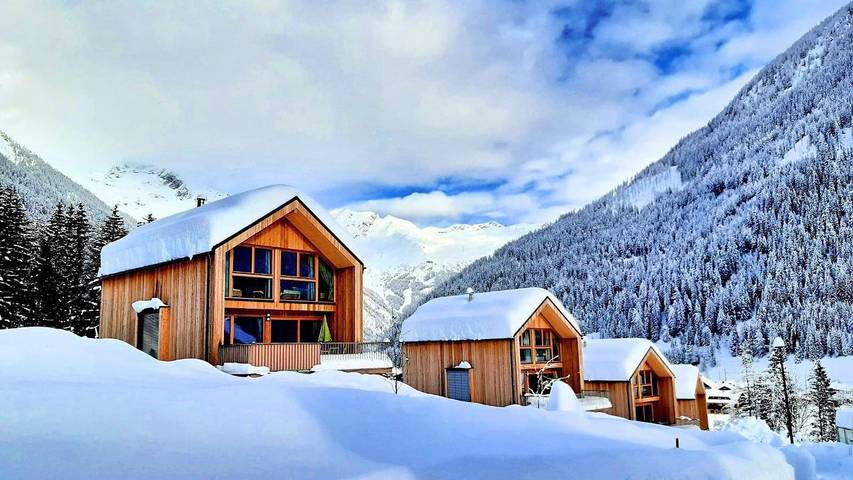 Ferienhaus für 4 Personen, mit Terrasse und Sauna, mit Haustier in Lieser-Maltatal