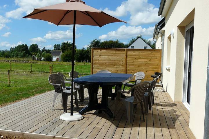Maison de vacances pour 6 personnes, avec jardin et terrasse, animaux acceptés