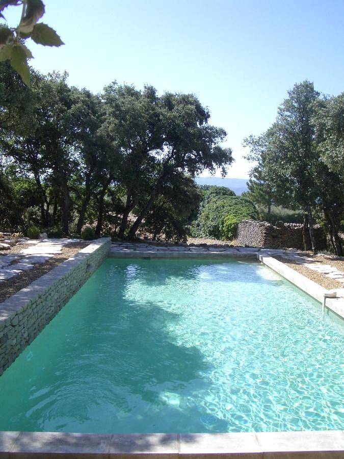 King Room with Pool View in Saint-Saturnin-lès-Apt, Parc naturel régional du Luberon