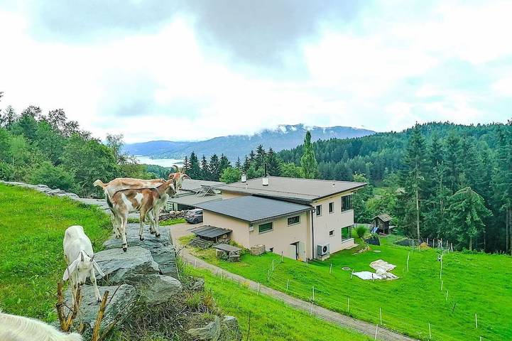 Ferienhaus für 7 Personen, mit Garten