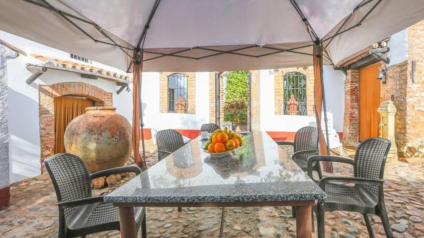 Casa rural para 23 personas, con terraza y piscina en Fuente Obejuna - 4