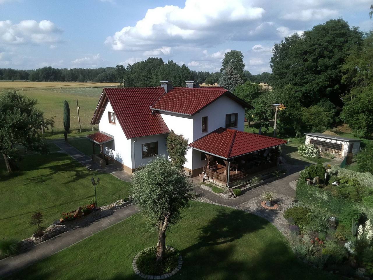 Ganze Ferienwohnung, Ferienwohnung Hänelt - Fewo, Sz, Wz, Du/Wc, Küche, Terrasse in Schmogrow, Schmogrow-Fehrow