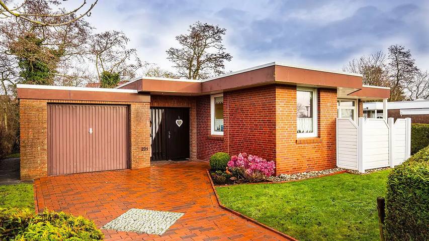 Ferienhaus für 4 Personen, mit Garten
