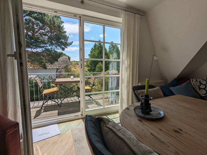 Ferienwohnung für 3 Personen, mit Balkon und Balkon/Terrasse auf dem Darß