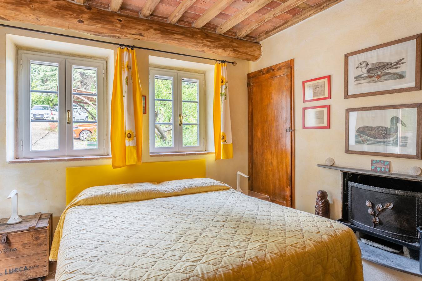 Gehele studio, Vakantie Studio 'Abbacca-là Appartamento 2' met Gedeeld Zwembad en Wi-Fi in Lucca, Provincie Lucca