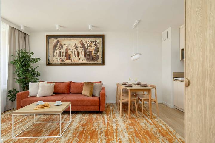 Ganze Wohnung, Stylish Apartment in Miedzyzdroje | Balcony and Parking in Międzyzdroje, Misdroy (Gemeinde)