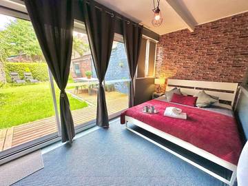 Gîte pour 4 personnes, avec jardin à Lens