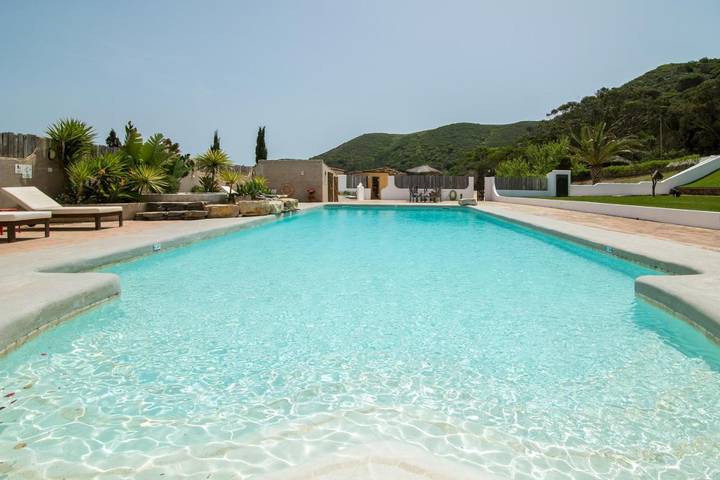 Casa de huéspuedes para 2 personas, con sauna y piscina además de vistas y jardín en Carrapateira