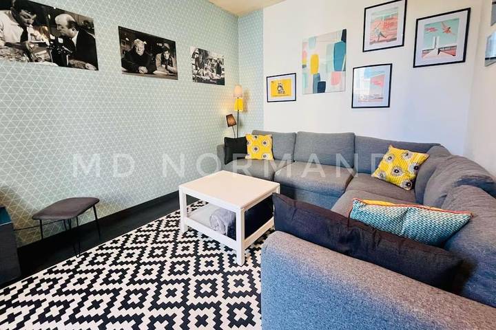 Location de vacances pour 8 personnes, avec terrasse à Villerville - 3