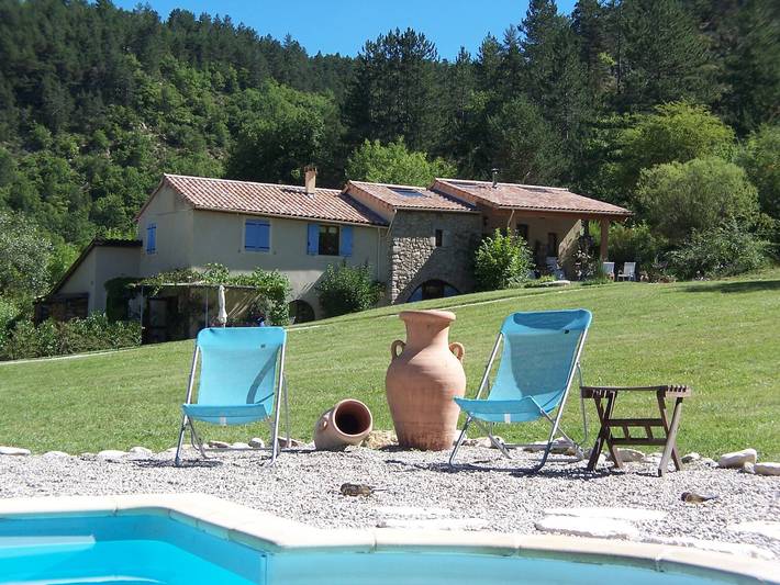 Casa Vacanze 'Cigale' con Vista Montagna e Wi-Fi in Beaumont-en-Diois, Die e dintorni