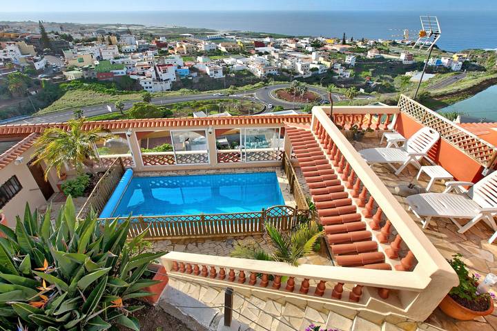 Casa rural para 10 personas, con Balcón además de Jardín y Vistas al lago en San Cristóbal de La Laguna
