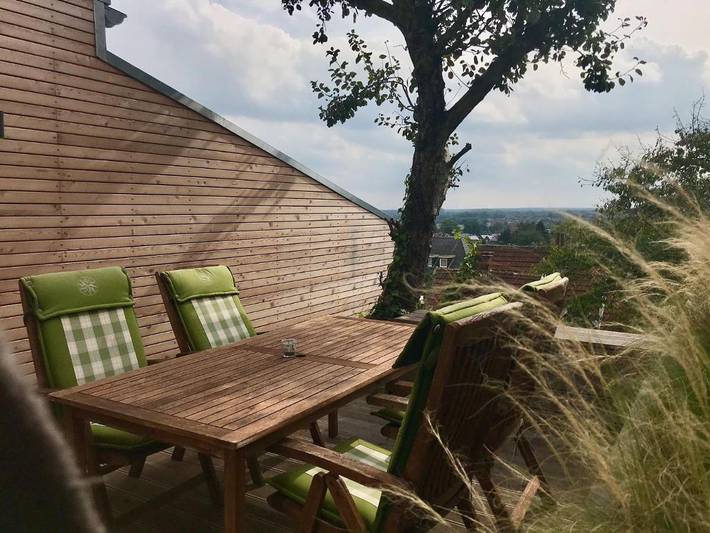 Vakantieappartement voor 4 personen, met Terras en Uitzicht in Bad Bentheim