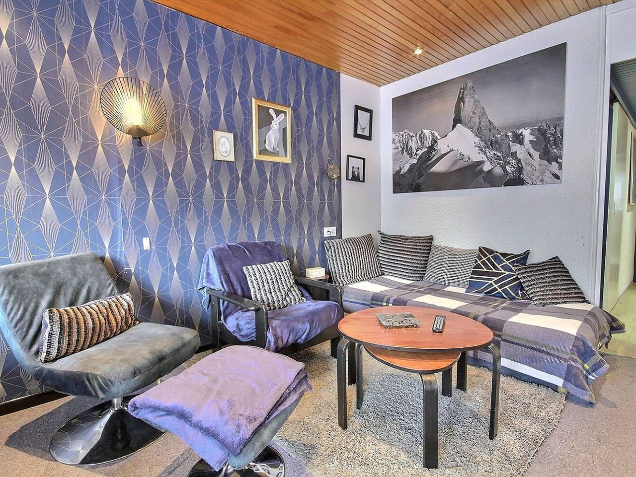 Apartamento entero, Amplio apartamento 3 hab, 5 pers, balcón, wifi, en Plagne Centre in Plagne Centre, La Plagne-Tarentaise