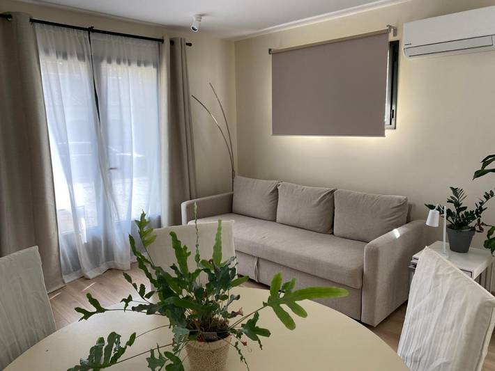 Appartement de vacances pour 2 personnes, avec jardin