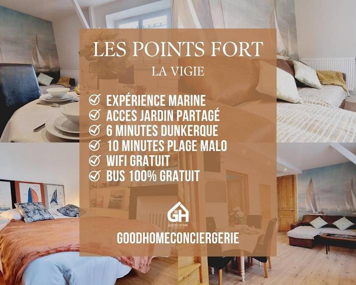 Gîte pour 4 personnes, avec jardin à Coudekerque-Branche - 2