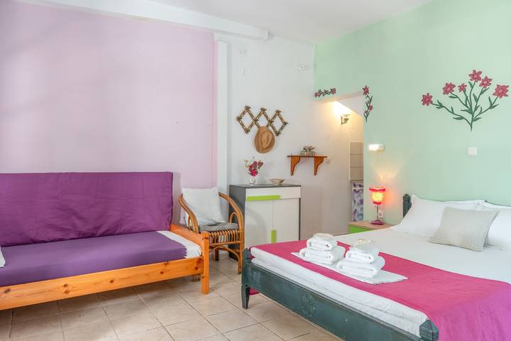 Gîte pour 3 personnes, avec balcon, animaux acceptés dans Amorgos - 4