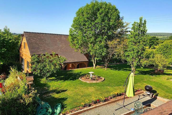 Holiday rental for 3 people, with garden and sauna in Herefordshire