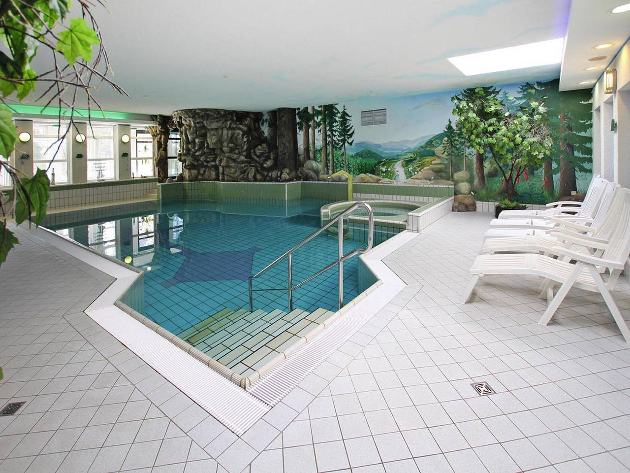 Ganze Wohnung, Wohnung in Tanne mit einem gemeinsamen Pool in Tanne, Harzvorland