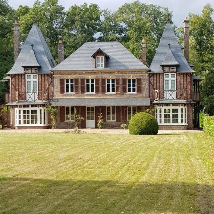 Maison de vacances pour 12 personnes, avec Terrasse ainsi que Jardin et Vue