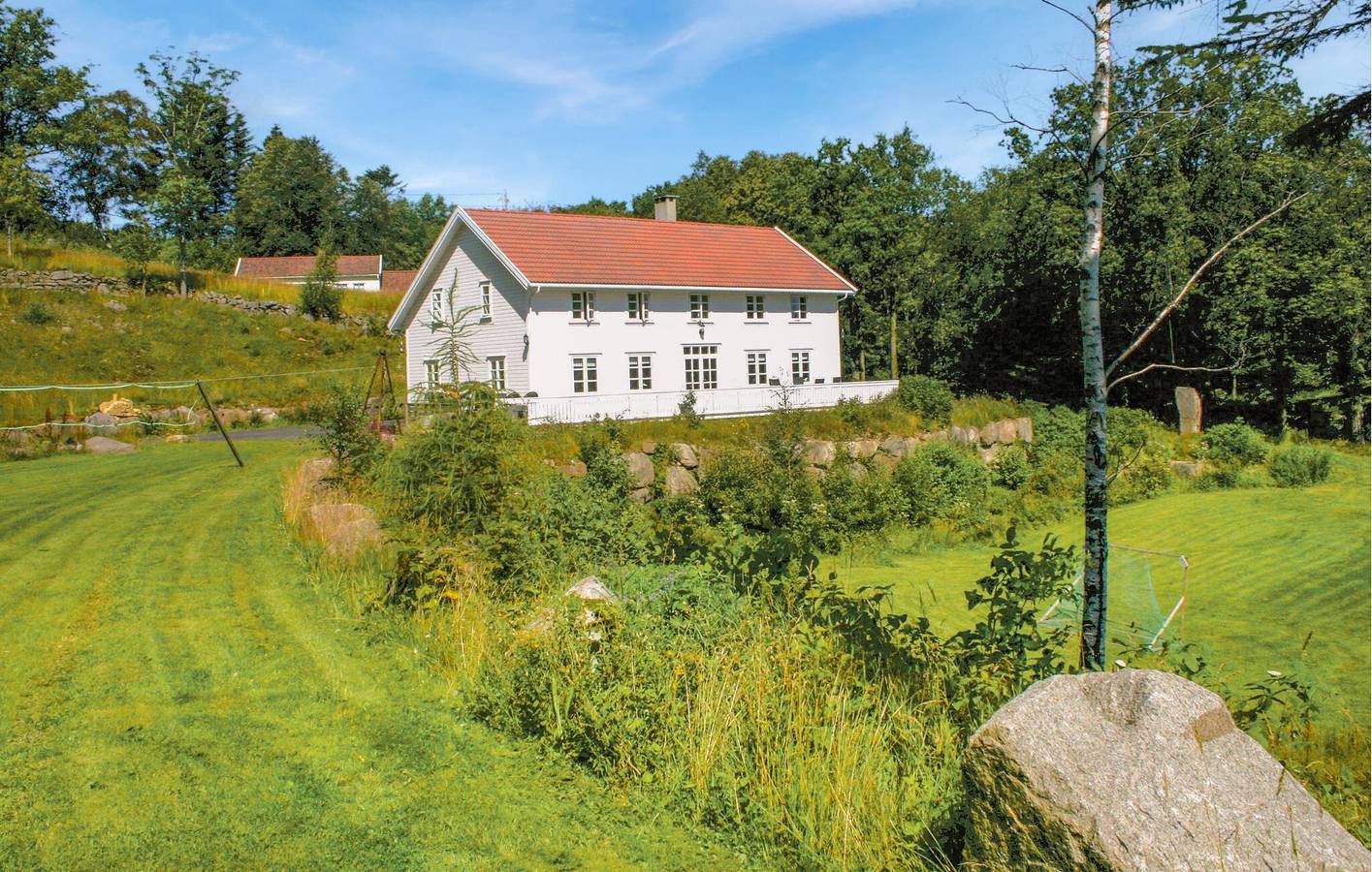 Ferienhaus für 16 Personen mit Garten in Øyna, Farsund