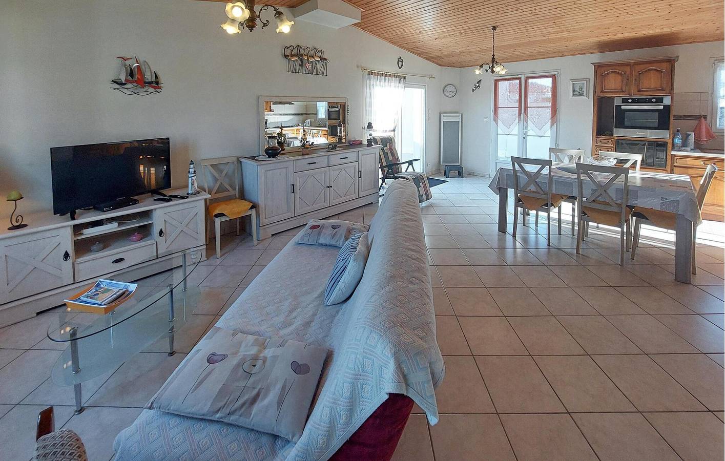 Apartamento frente a la playa con aparcamiento, TV y cafetera in Bretignolles-sur-Mer, Valle del Loira