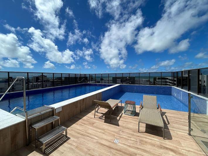 Casas e apartamentos de temporada para 4 pessoas, com piscina em Tambaú