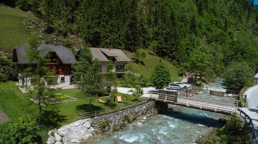 Location de vacances pour 2 personnes, avec sauna ainsi que jardin et jacuzzi à Solčava - 2