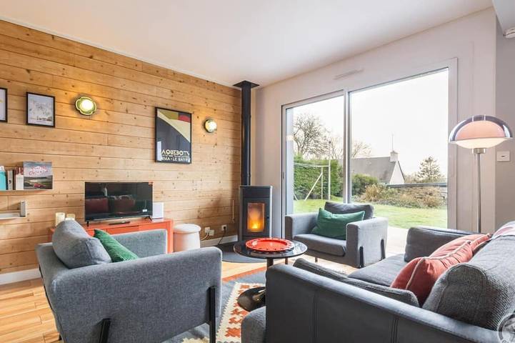 Gîte pour 5 personnes, avec jardin