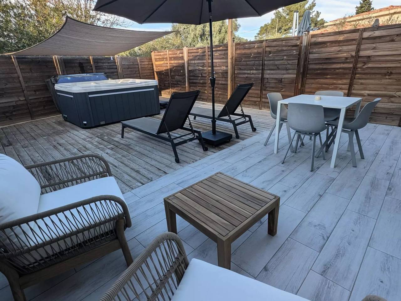 Ganze Wohnung, 2 Zimmer 2 Personen in Roquefort-les-Pins, Cannes und Umgebung