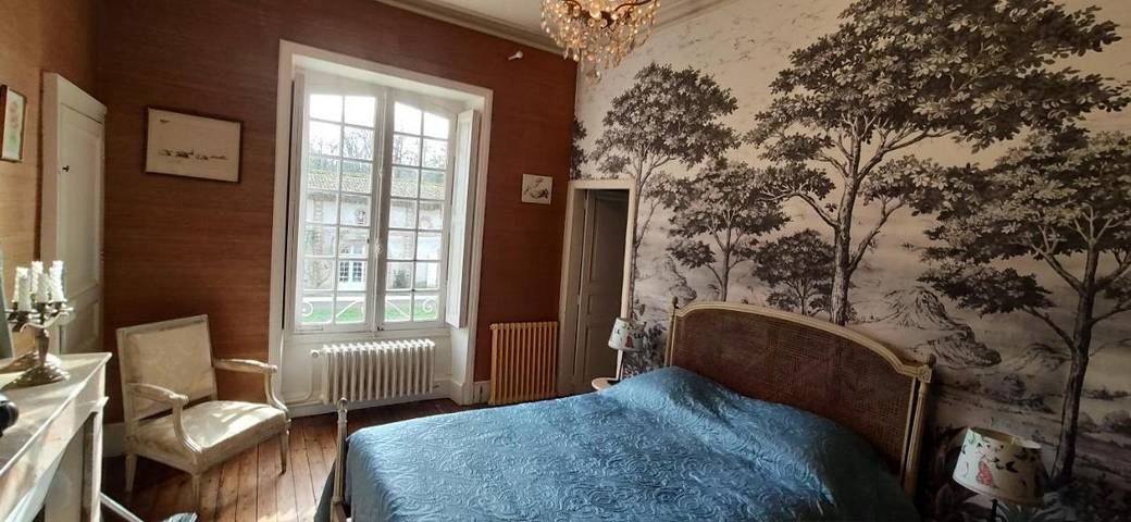 Maison d’hôte pour 3 personnes, avec jardin ainsi que piscine et vue