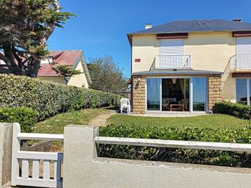 Appartement de vacances pour 2 personnes, avec jardin dans la Manche