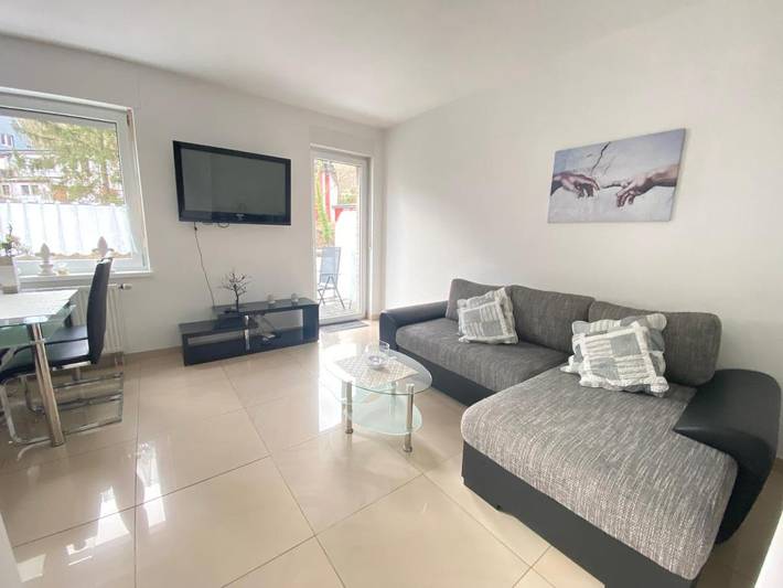 Ferienwohnung für 4 Personen, mit Balkon und Ausblick in Bad Bertrich - 3