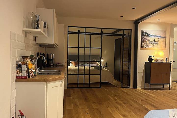 Ganze Wohnung, Loft 1 mit großer Terrasse und Strandkorb in Friedrichstadt, Eider-Treene-Sorge