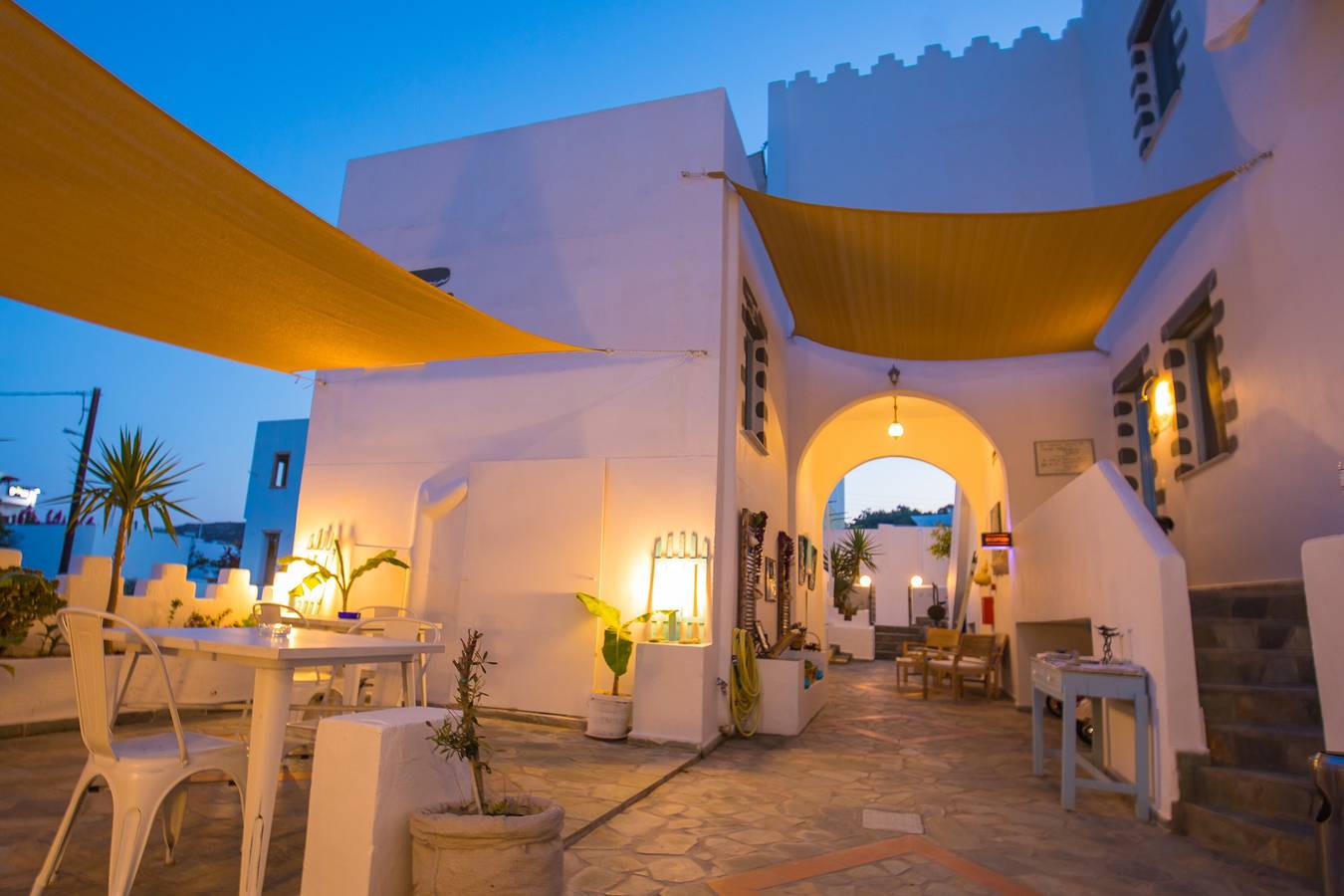 Maison de vacances 'Pico Bello Patmos 28' avec vue sur la mer, Wi-Fi et climatisation in Dodécanèse