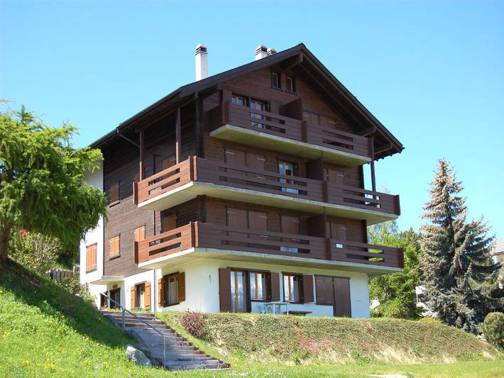 Ferienwohnung für 4 Personen, mit Balkon und Balkon/Terrasse in Chandolin