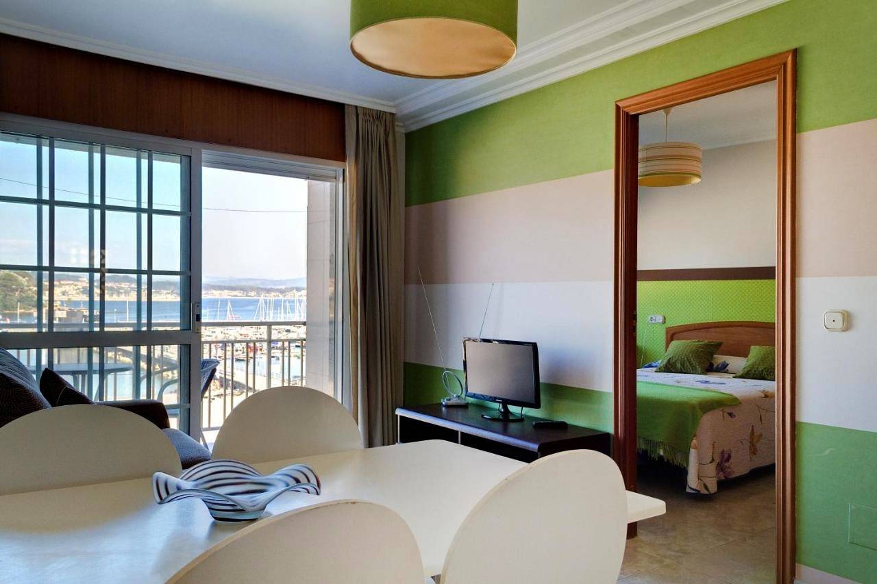 Apartamento inteiro, One-Bedroom Apartment with City View in Portonovo, Sanxenxo