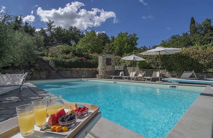 Villa für 14 Personen, mit Sauna und Garten in der Toskana - 4