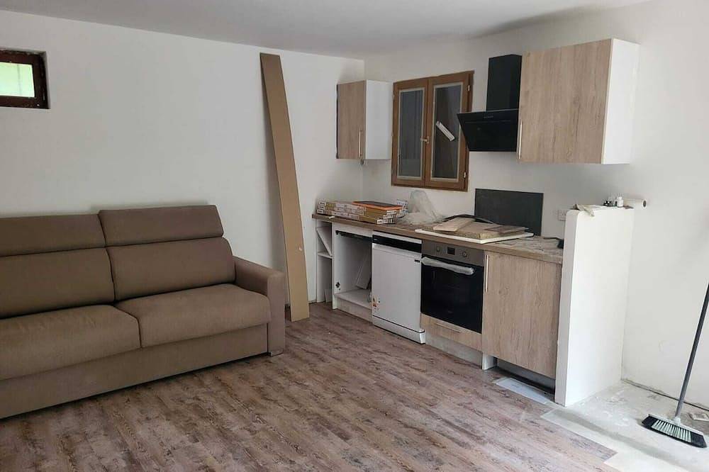 Entire apartment, Studio 26m2 garden level in Vallouise-Pelvoux, Écrins National Park