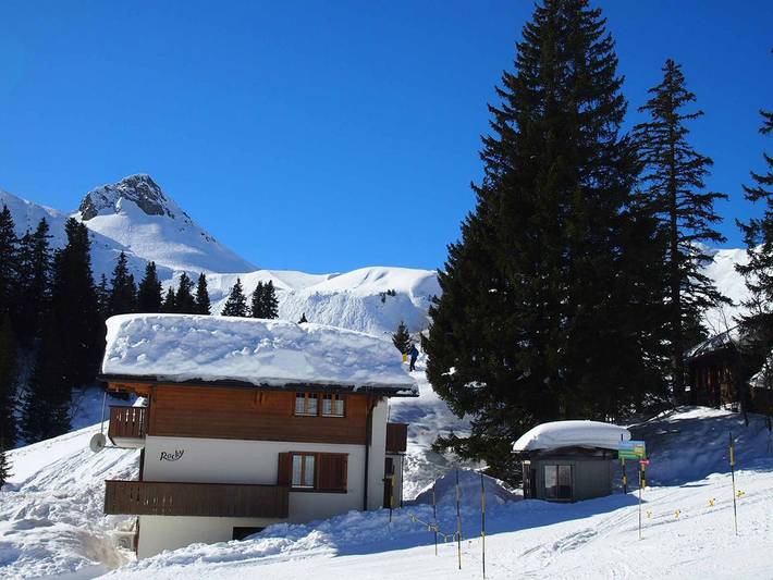 Hütte für 6 Personen, mit Balkon in Adelboden