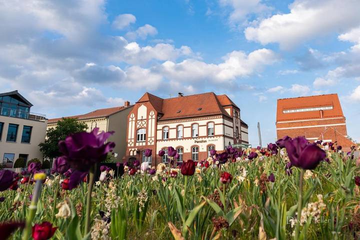 Gästehaus, mit Garten