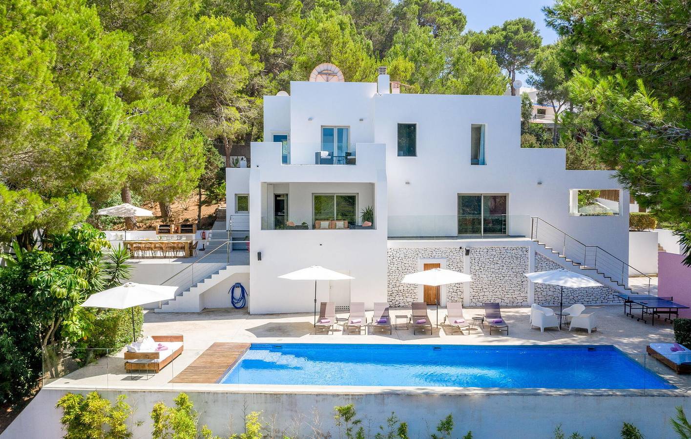 Sant Agusti Wohnung mit Pool & Parkplatz, 1,5km zum Stadtzentrum in Sant Josep de sa Talaia, Ibiza Süden