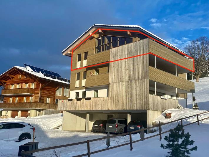 Gîte pour 6 personnes, avec terrasse dans Schwarzsee - 2