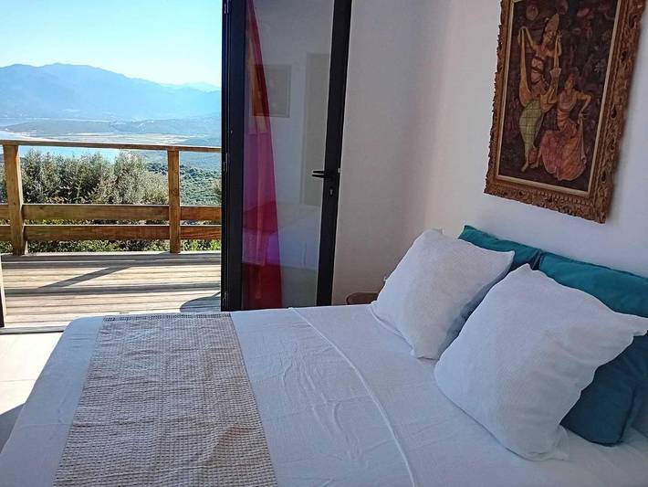 Maison d’hôte pour 2 personnes, avec balcon et vue à Belvédère-Campomoro - 2