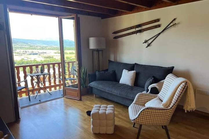 Ganze Wohnung, Apartment für 5 Personen mit Pool in Saillagouse in Saillagouse, Parc naturel régional des Pyrénées catalanes