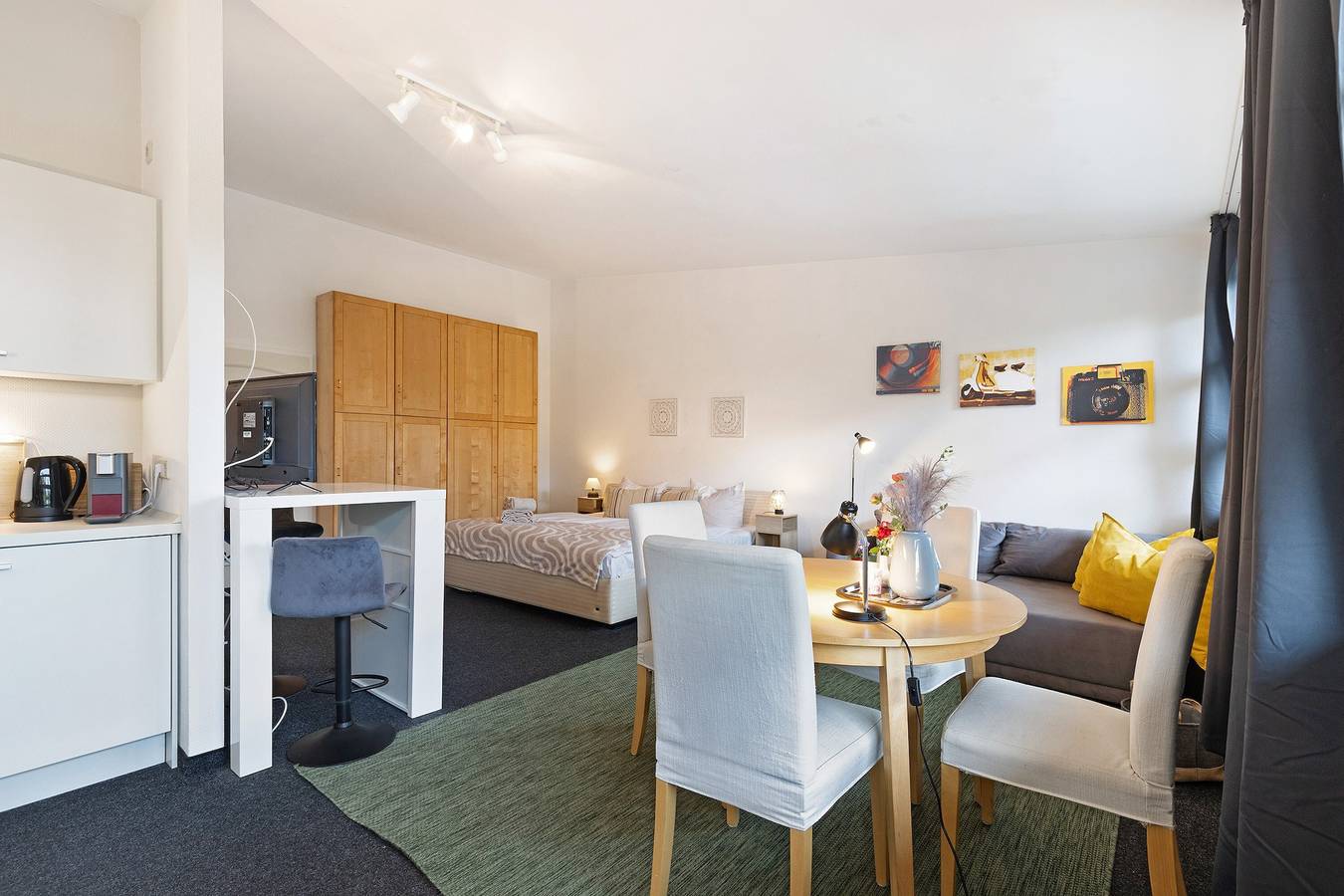 Studio-appartement voor ontspanning voor koppels of kleine gezinnen, foto 7