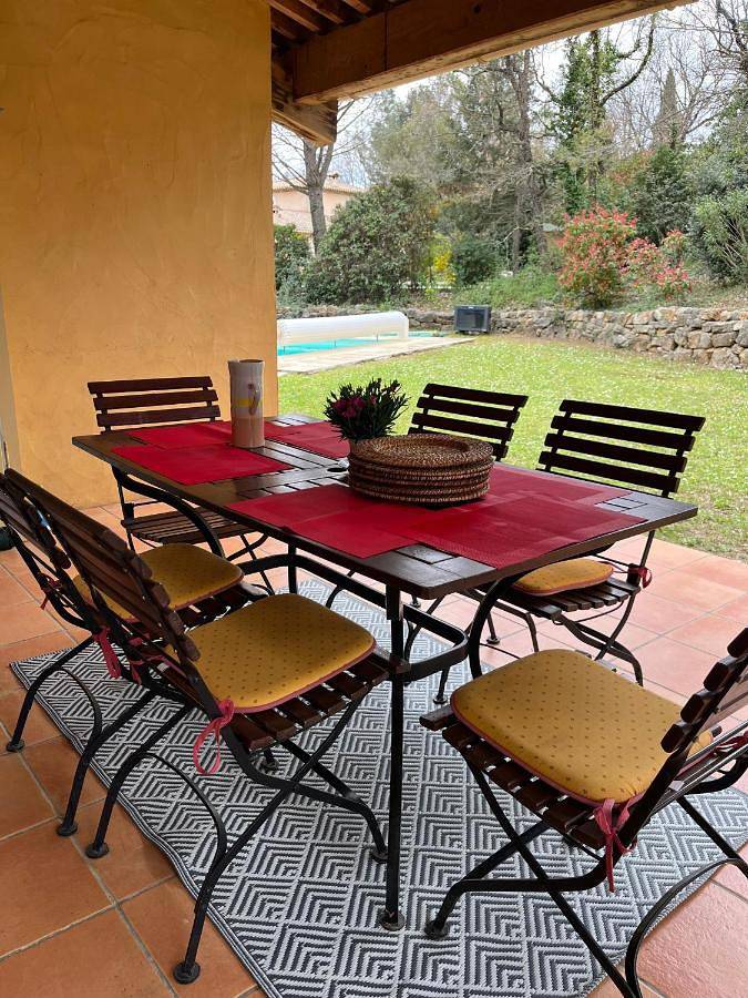 Location de vacances pour 6 personnes, avec piscine ainsi que jardin et vue dans Domaine de Fayence - 4